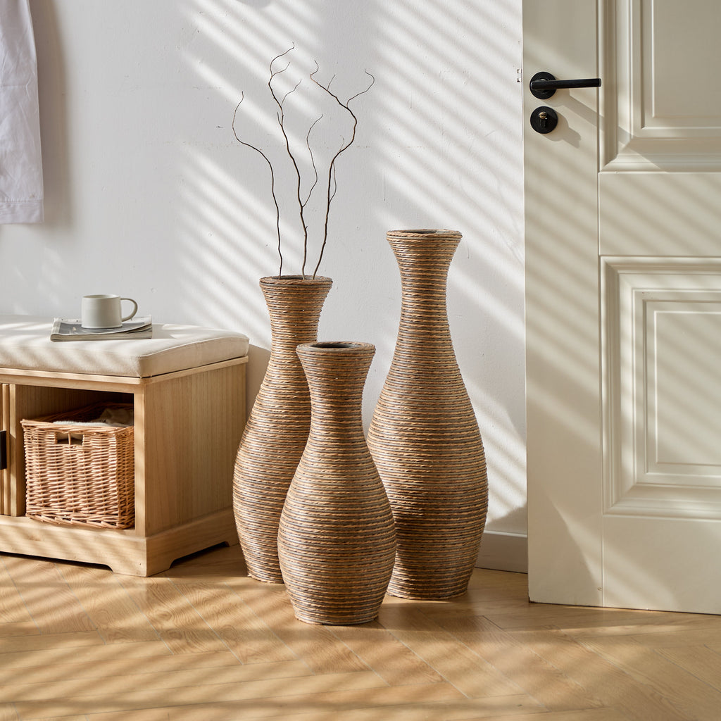 Elegant 3-Piece Vase Set