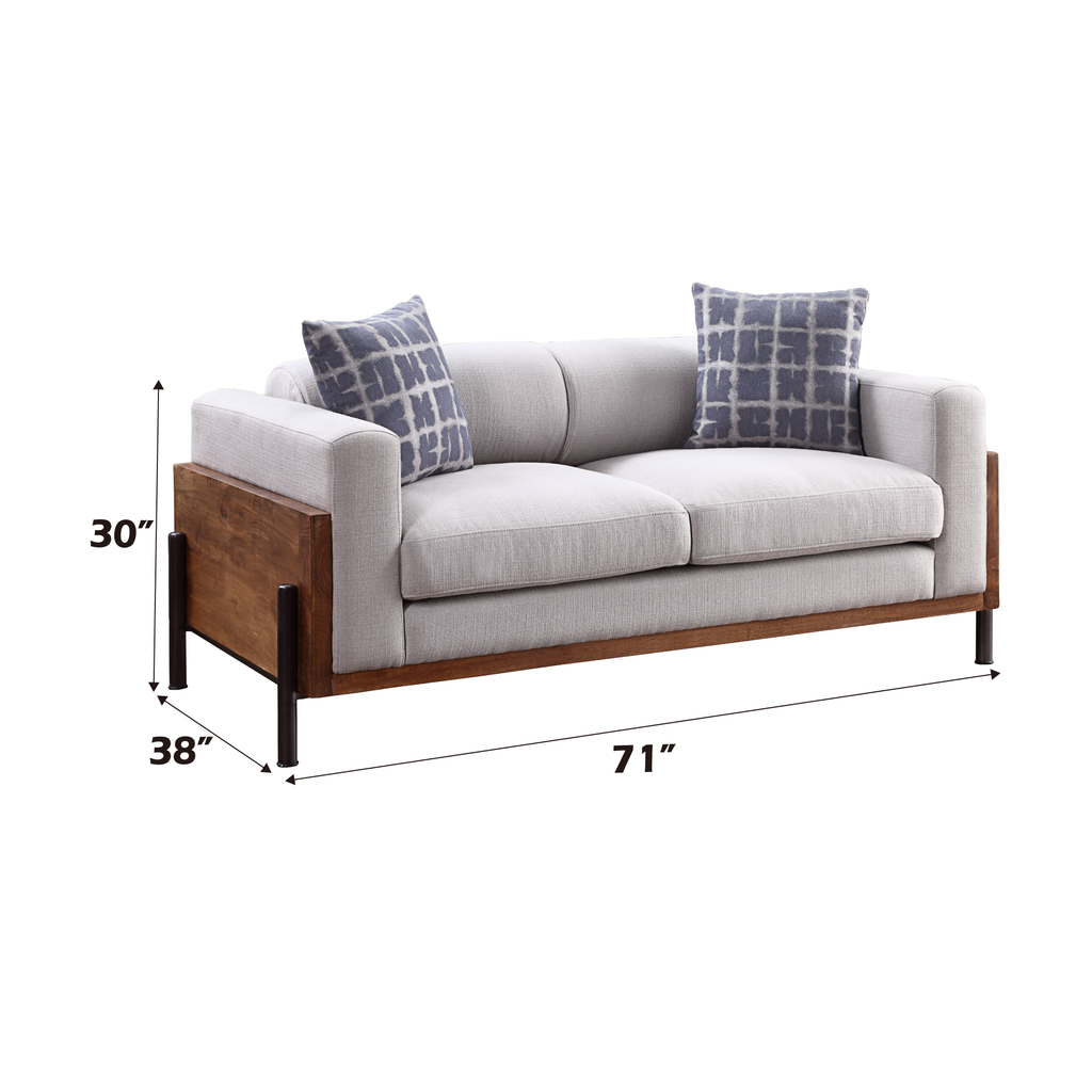 Pelton Fabric Loveseat