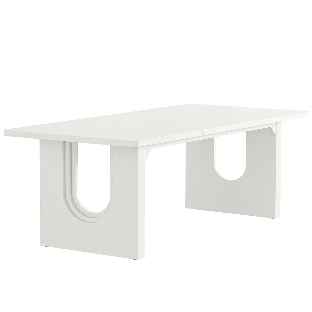 Modern 71" Rectangular Dining Table for 6–8 People