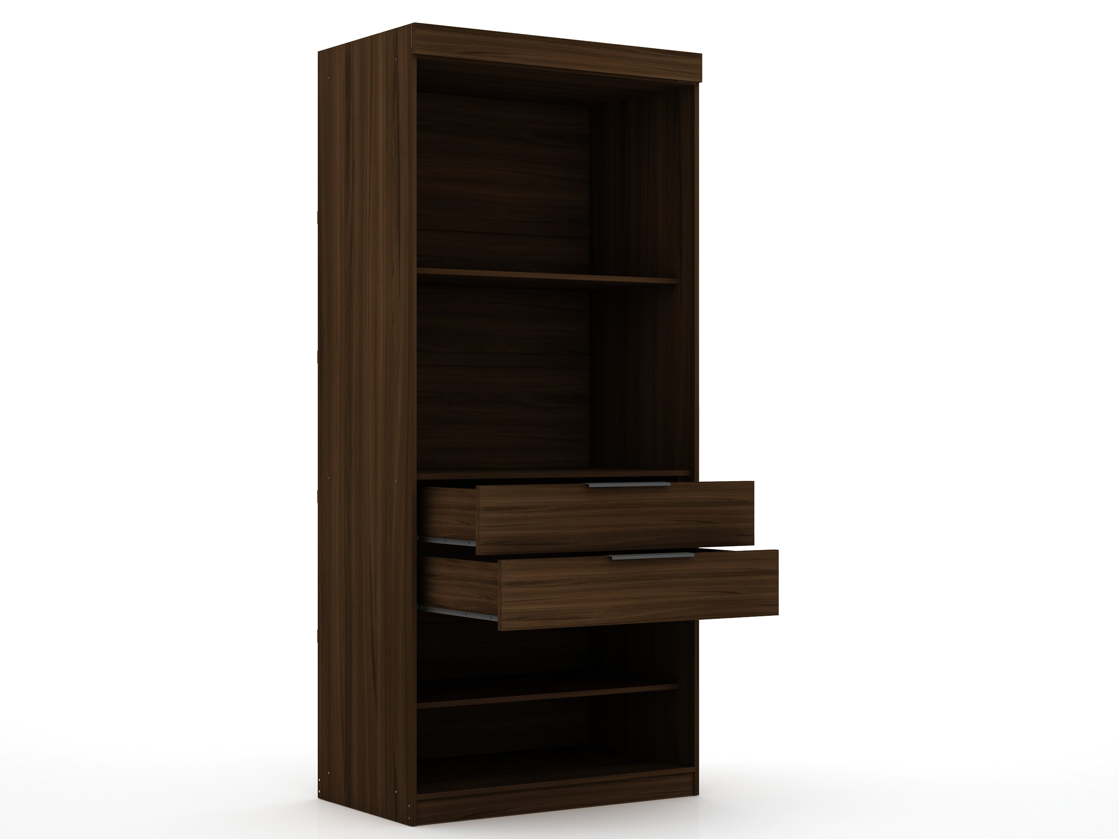 Mulberry 36" Wardrobe Closet in Chestnut