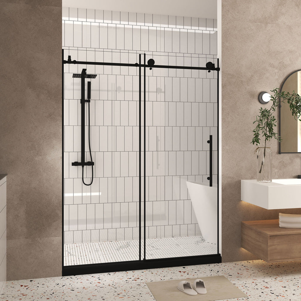Frameless Shower Door 56-60" W x 76" H