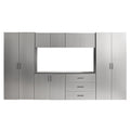 Astro Series 128 in. W x 79 in. H x 20 in. D Garage Cabinet Set A (7-Piece)