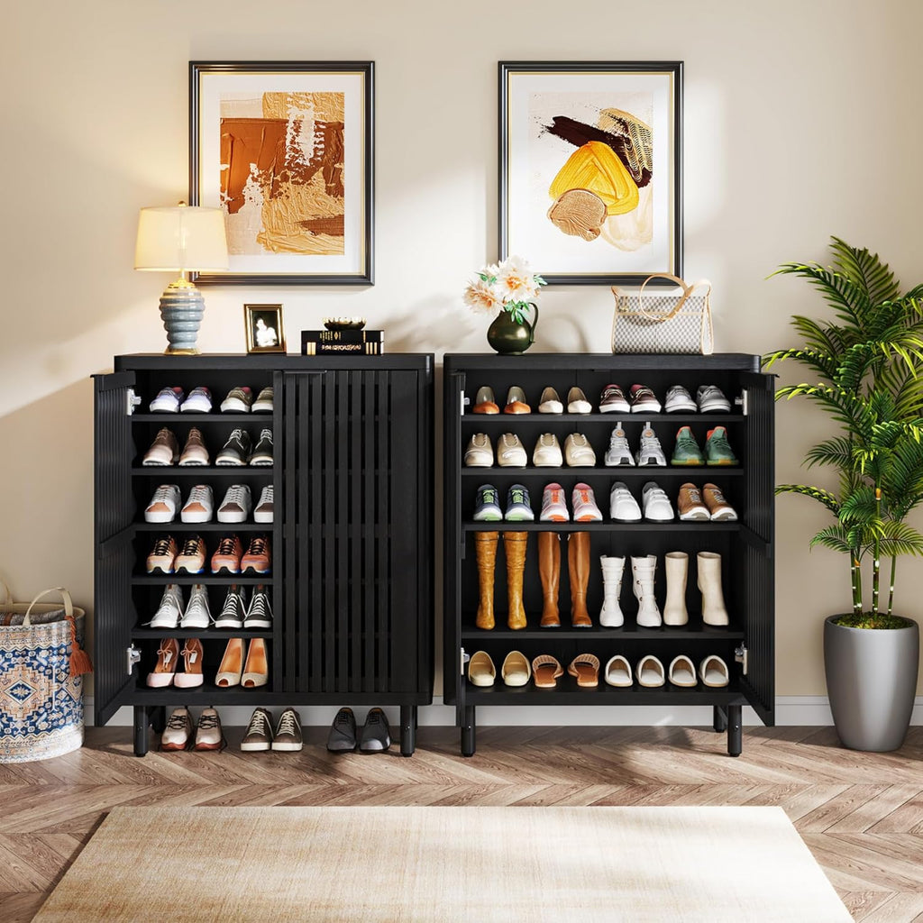 33.46" Modern 6-Tier Shoe Cabinet