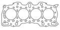 Cometic Gasket Cometic Honda B18A1/B18B1 .095in MLS Cylinder Head Gasket - 82mm Bore C4173-095