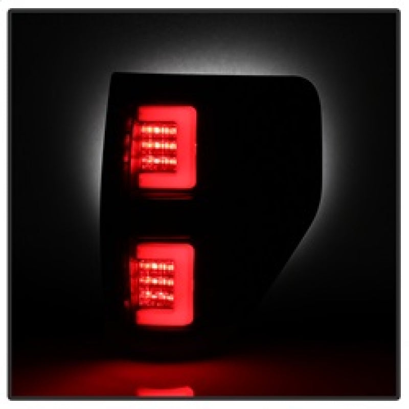 Spyder 09-14 Ford F150 V2 Light Bar LED Tail Lights - Black (ALT-YD-FF15009V2-LBLED-BK) 5084200