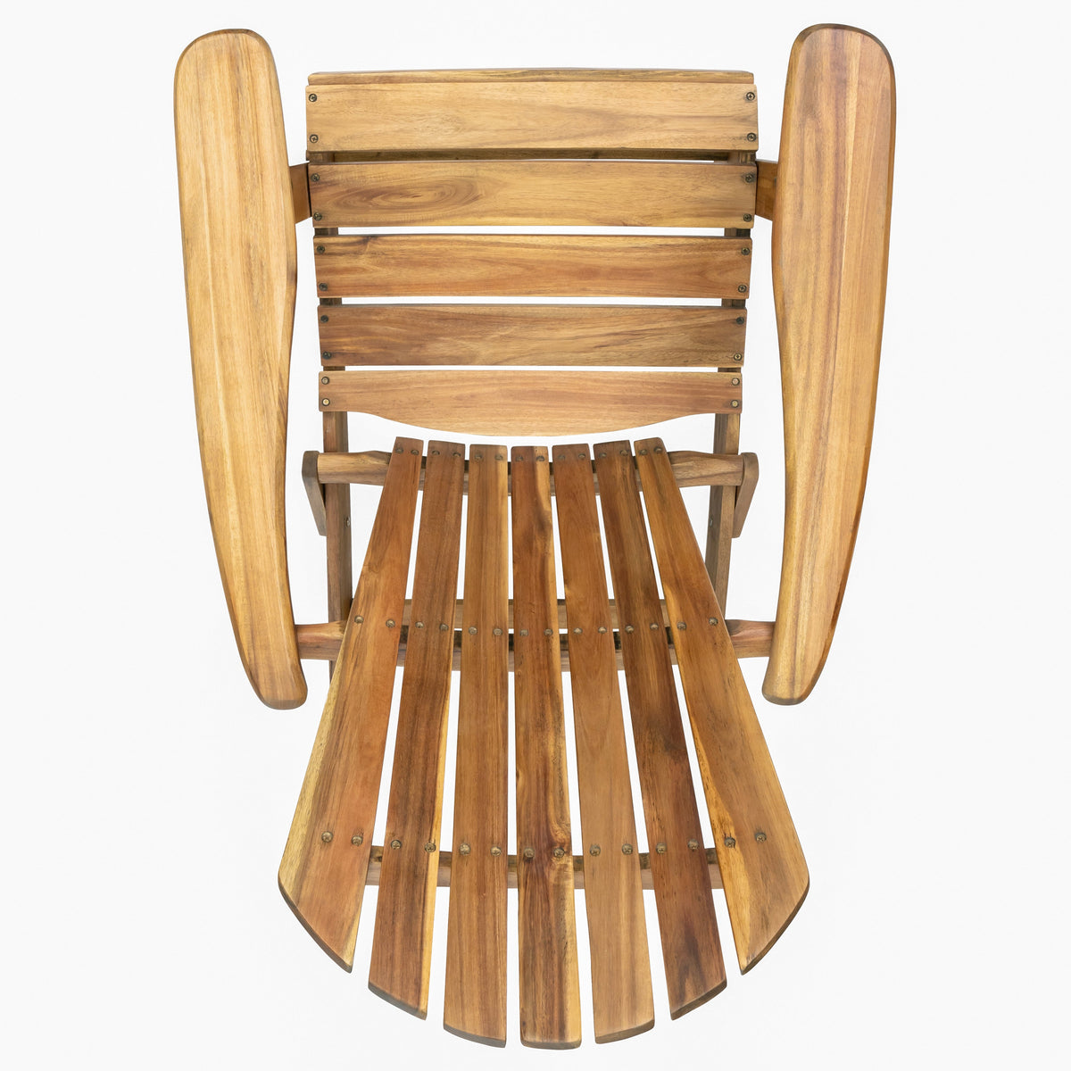Folding Adirondack Chair Wooden Accent Furniture