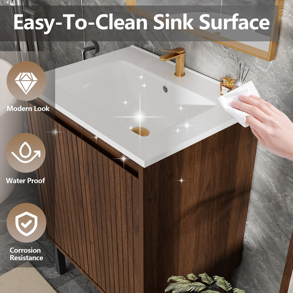 24 Inch Bathroom Vanity With Sink