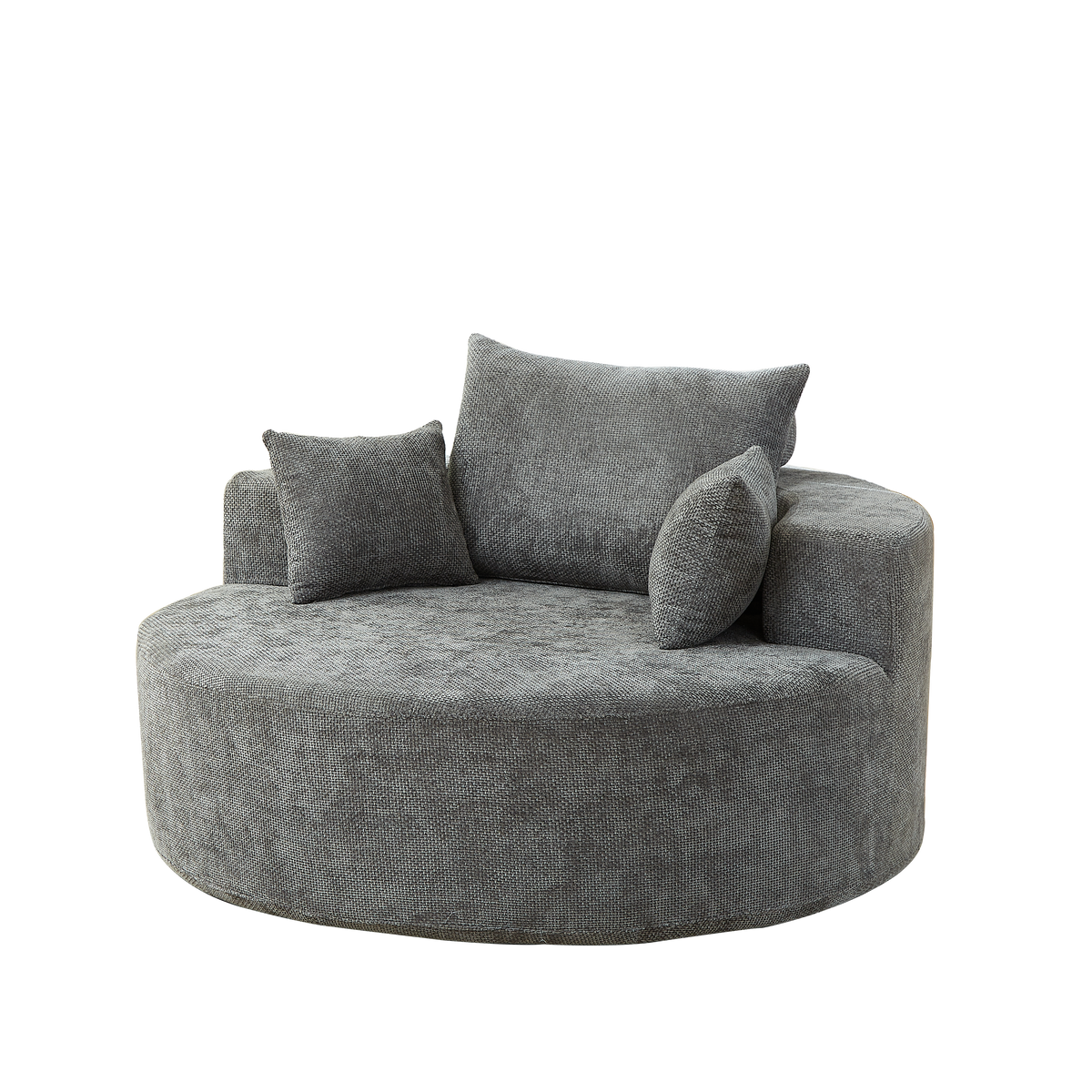 Chenille Sponge Single Sofa