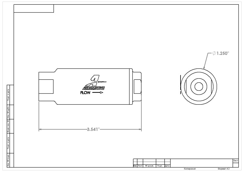 Aeromotive 40 Micron Element for 3/8 NPT Filters