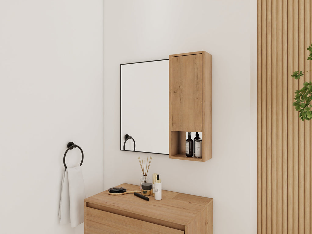 10'' Wall Mounted Storage Cabinet with Soft Close Door