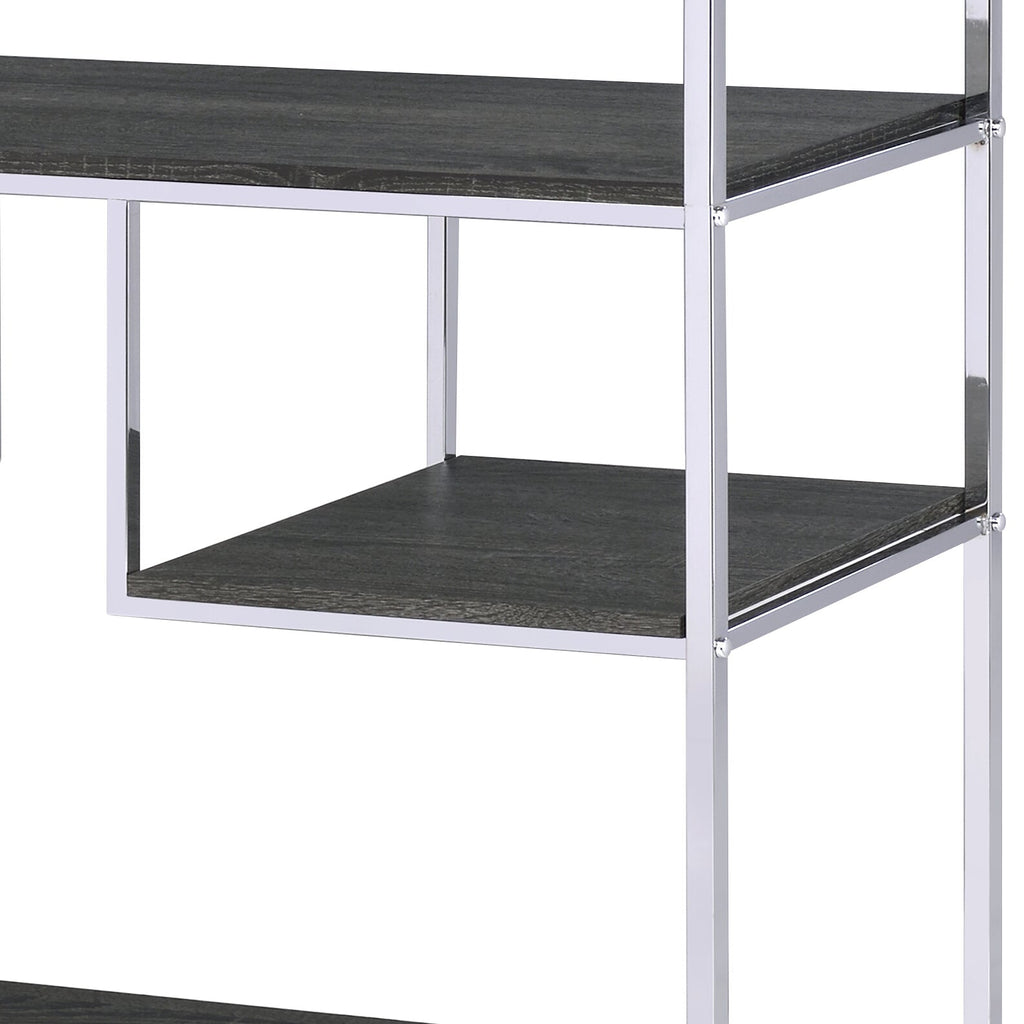 Vonara Rustic Etagere Bookshelf