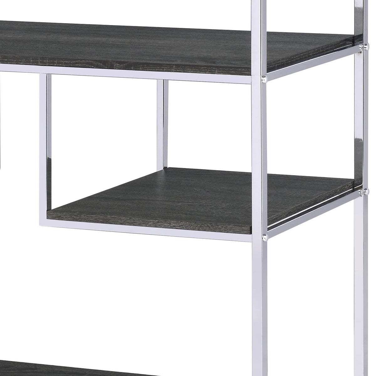 Vonara Rustic Etagere Bookshelf