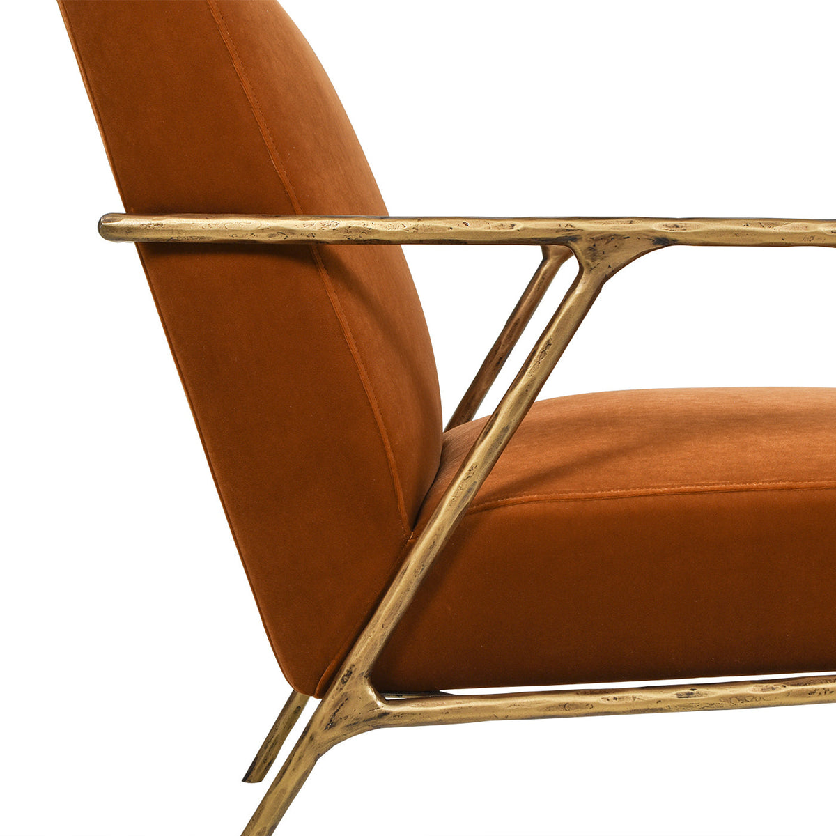 Aerin 24.5" Hammered Accent Chair