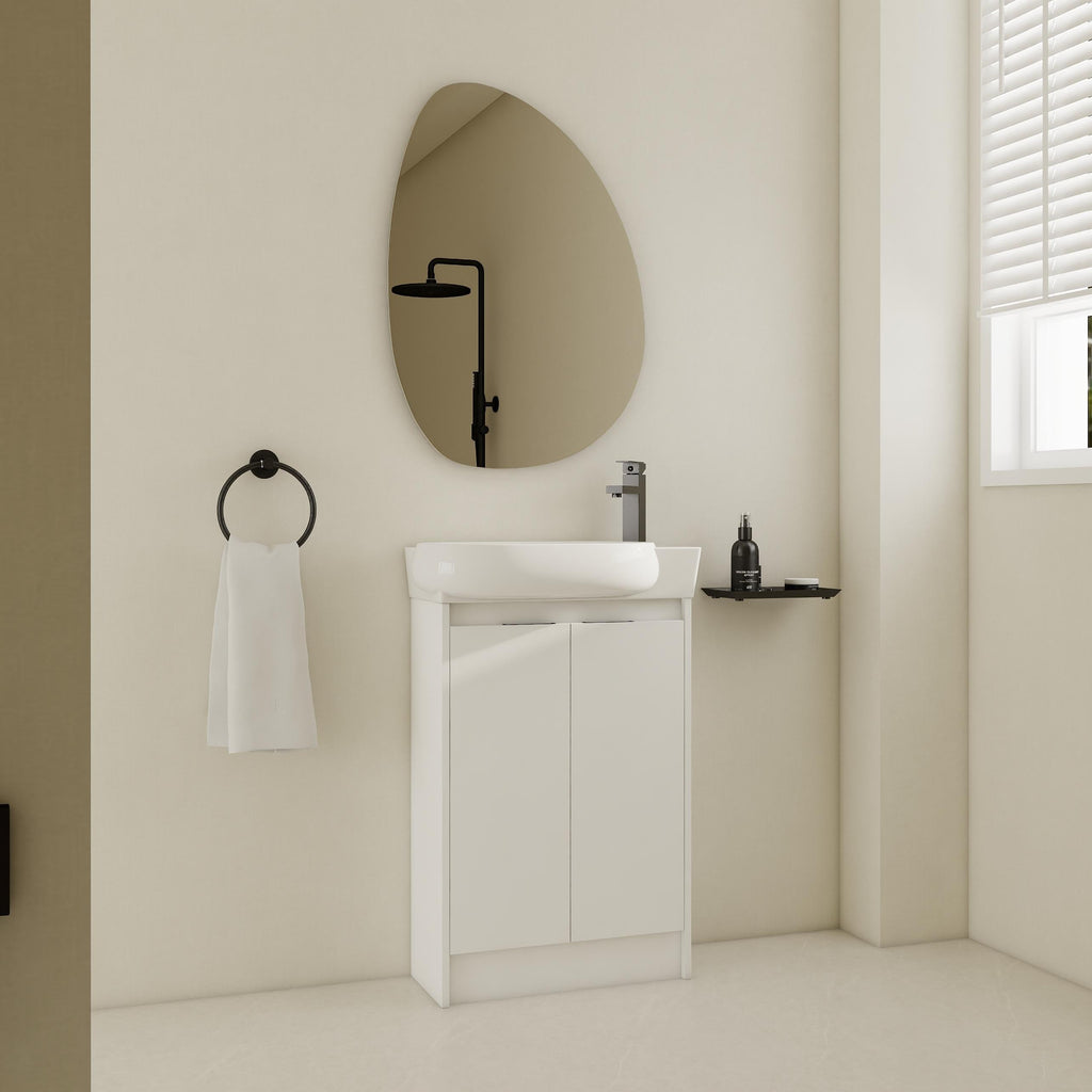 23" Freestanding Bathroom Vanity with Sink