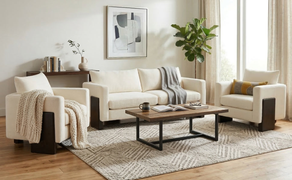 Cozy Sofa Set Oversized Comfy Cloud Sofa