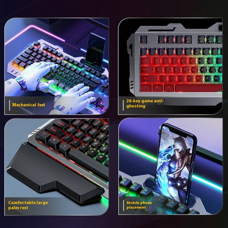 Keyboard Mechanical Feeling Comfortable Knob Game