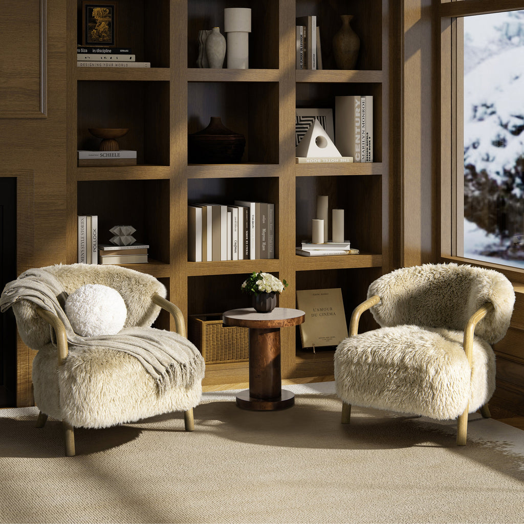 Becker 33" Rustic Accent Chair