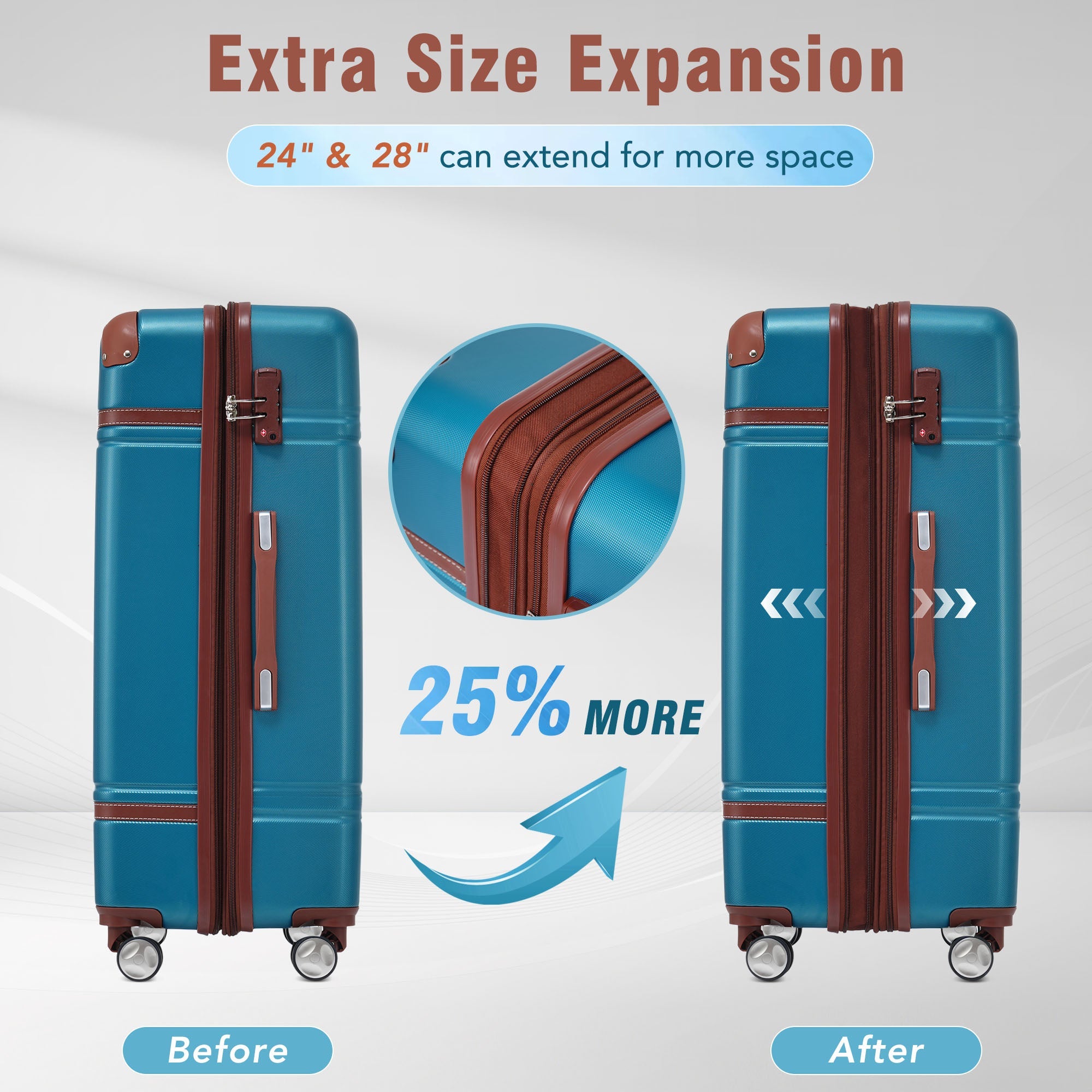Hardshell Luggage Sets 4 Pieces