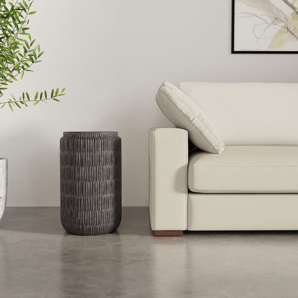 Juno Cast Aluminum Side Table