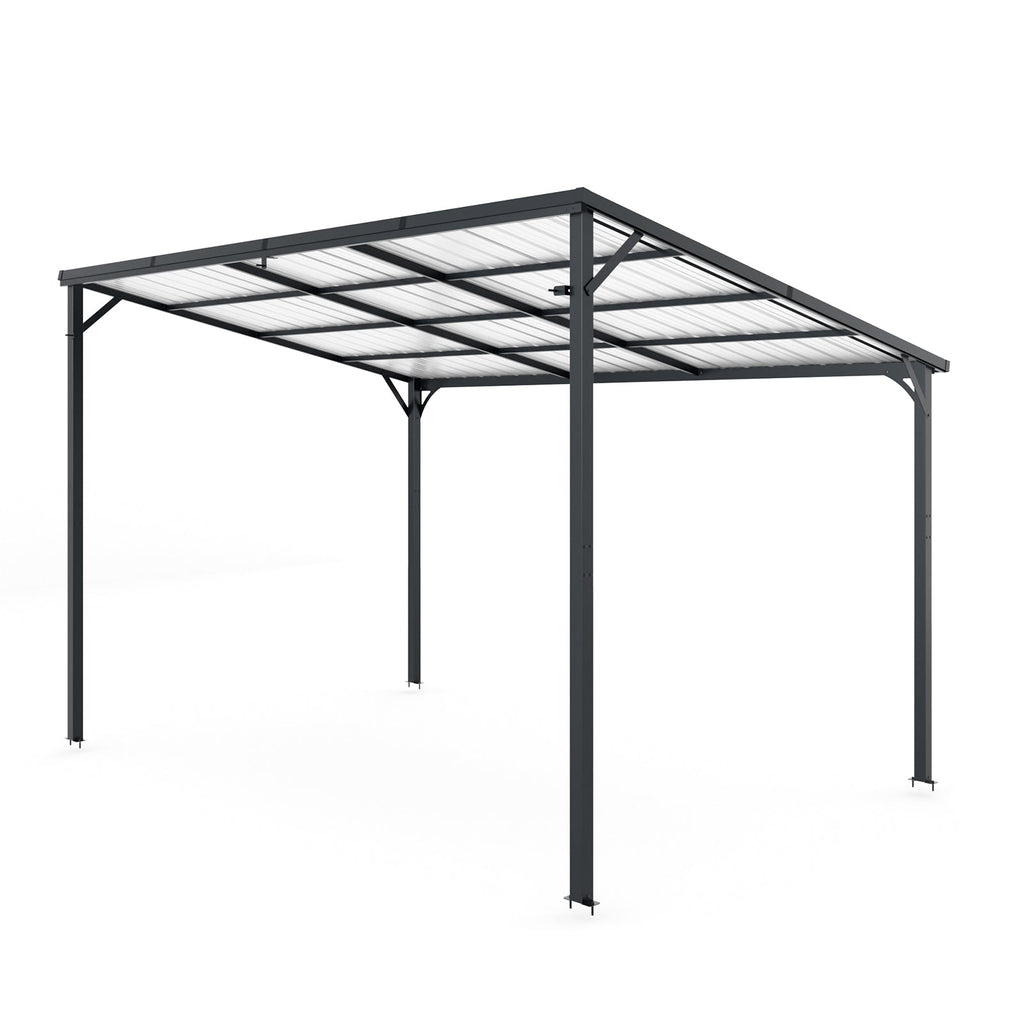 Outdoor Pergola - 12' x 8' Galvanized Steel