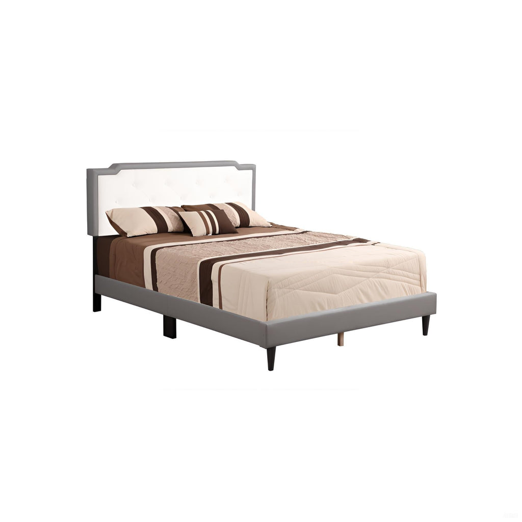Charming Light Queen Bed