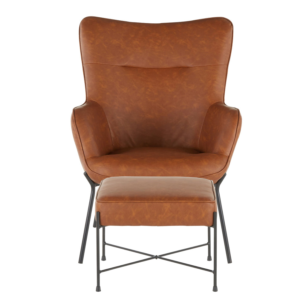 Izzy Lounge Chair and Ottoman Set