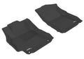 3D MAXpider 2012-2014 Toyota Camry/Camry Hybrid Kagu 1st Row Floormat - Black L1TY08611509