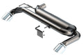Borla 21-22 Ford Bronco 2.3L 4WD Touring Axle Back Exhaust w/ Bright Chrome Tips 11973