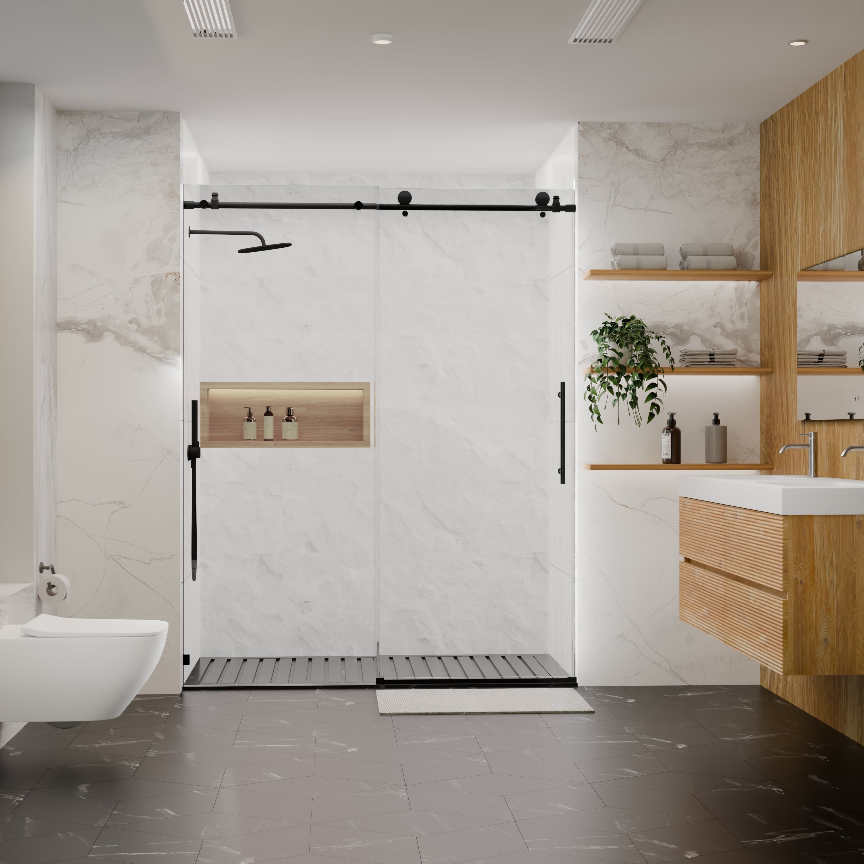 Frameless Sliding Shower Door