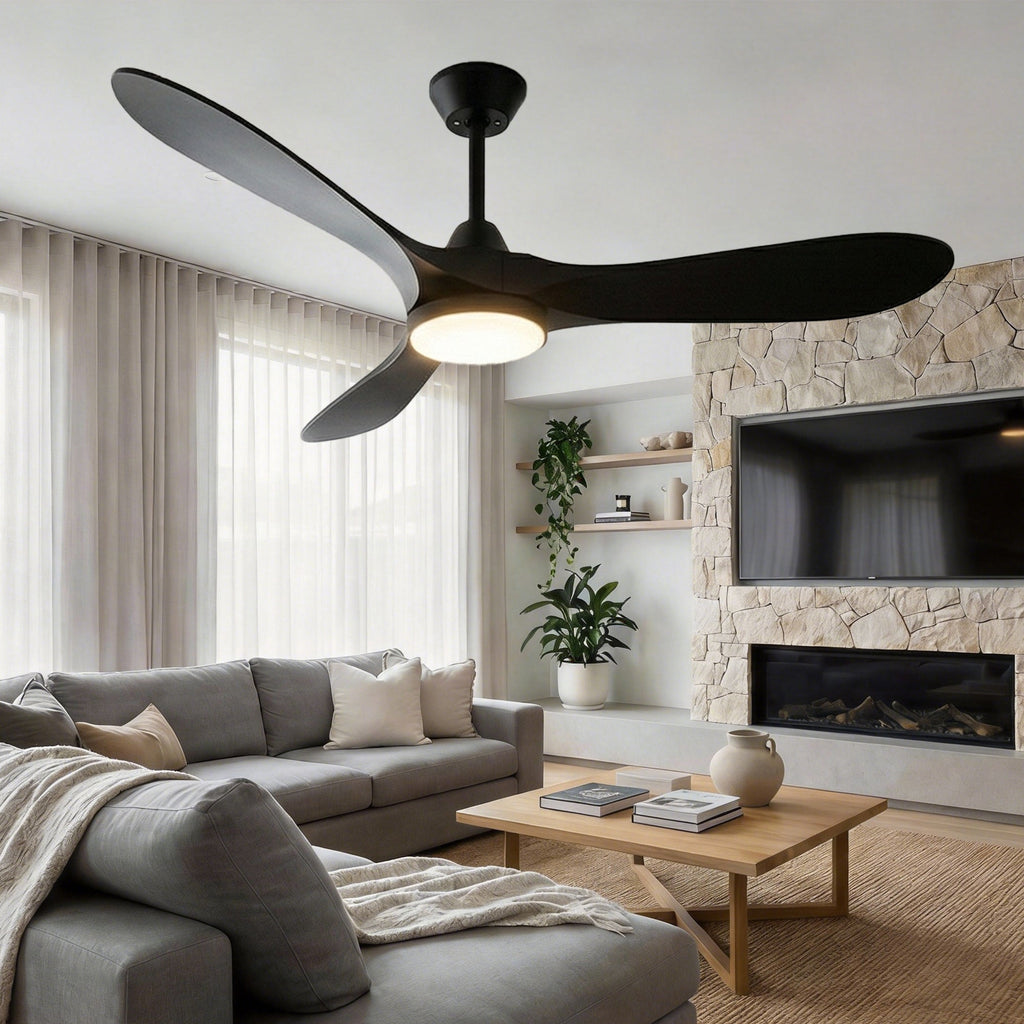 Ceiling Fans with Lights and Remote Control