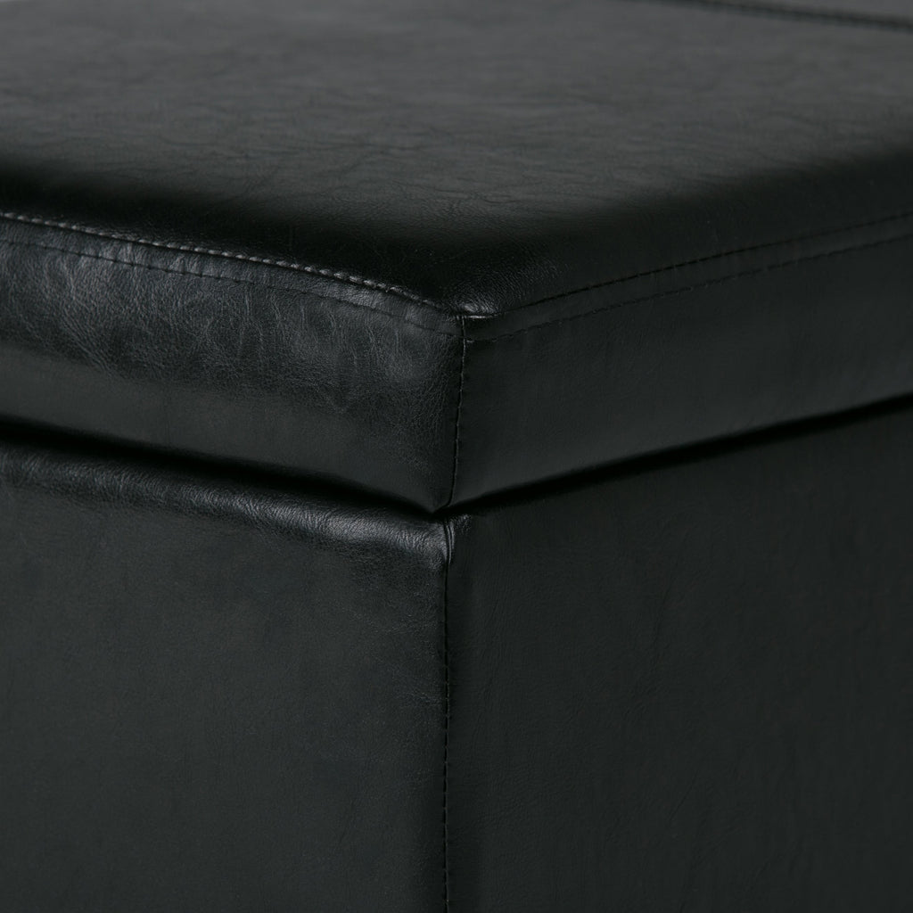 Avalon 48 Inch Wide Storage Ottoman Bench