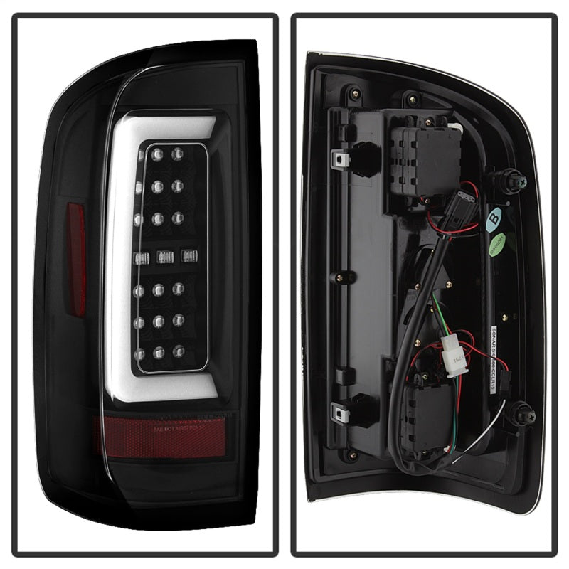 Spyder Chevy Colorado 2015-2017 Light Bar LED Tail Lights - Black ALT-YD-CCO15-LED-BK 5084576