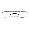 Cometic Gasket Cometic Ford 335 Series V8 .075in Fiber Oil Pan Gasket Kit C5278-075