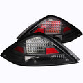 Anzo 2003-2005 Honda Accord LED Tail lights Black