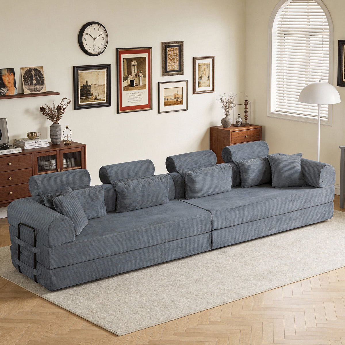 L Shape Modular Sectional Sofa - Compressed Sectional Sofa
