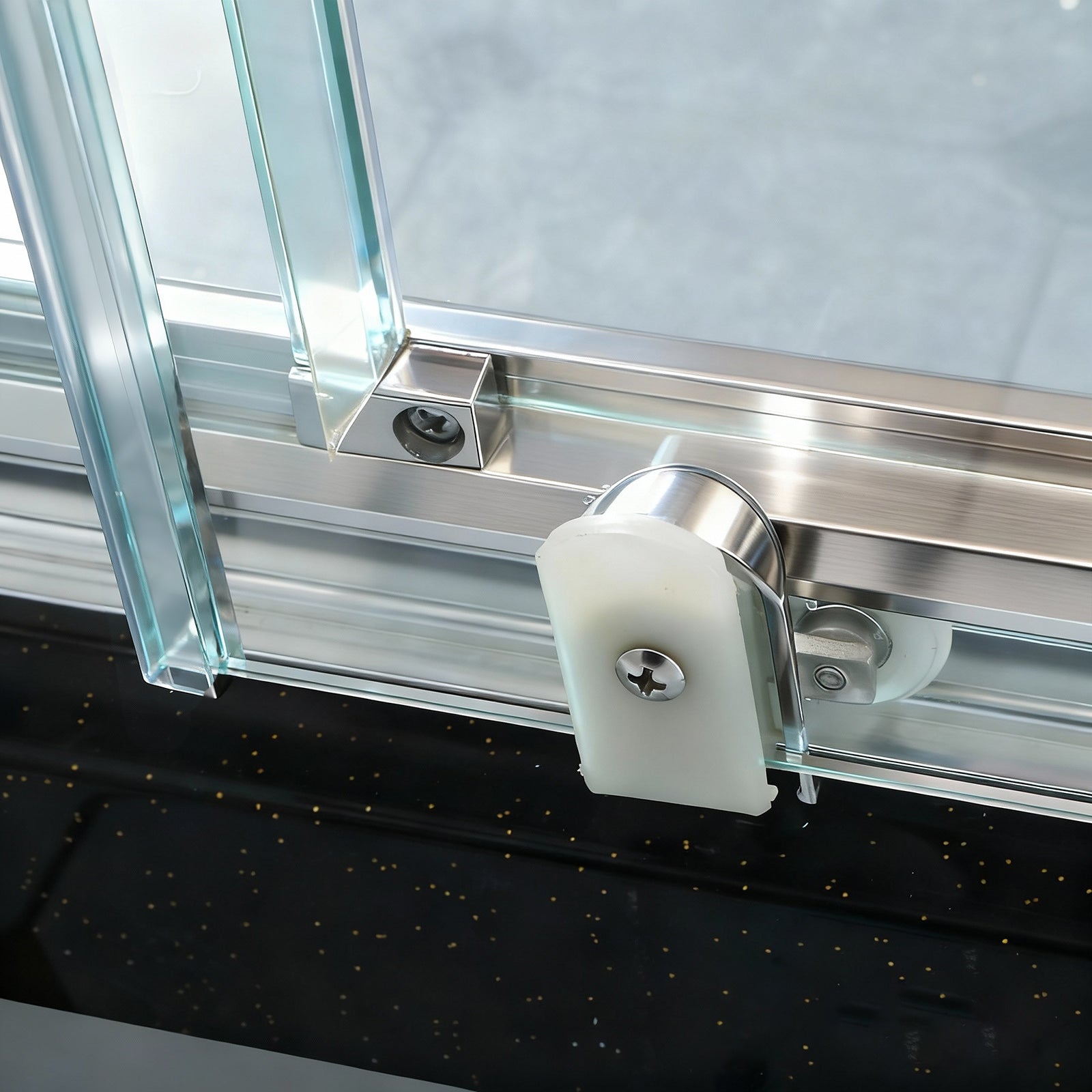 48" W x 72"H Single Sliding Bypass Shower Enclosure