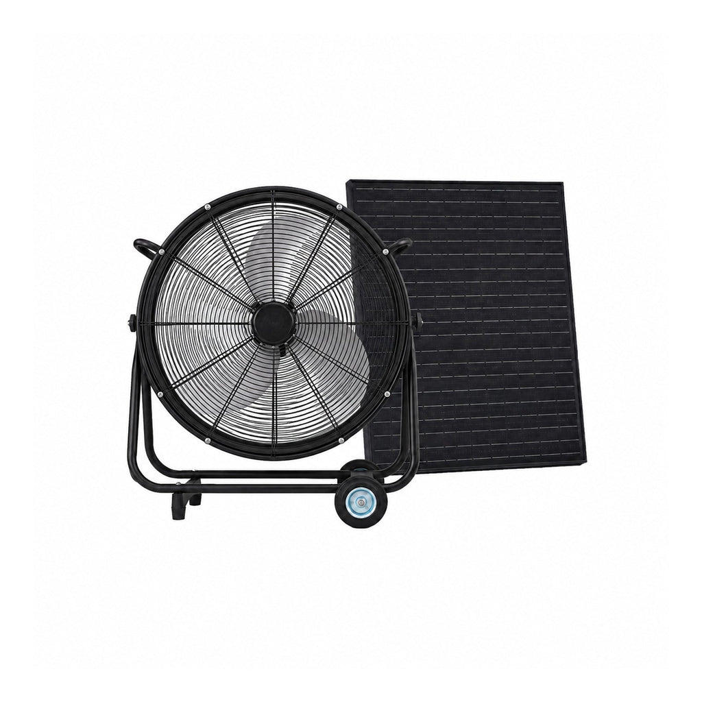 24 Inch Solar Floor-Standing Fan