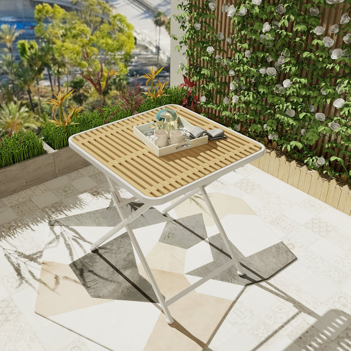Summer - Modern Folding Square Table