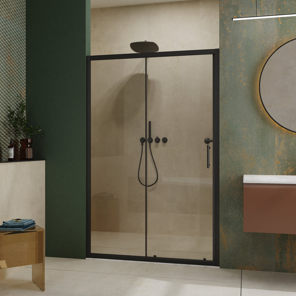 48" Wide x 72" High Single Sliding Shower Door
