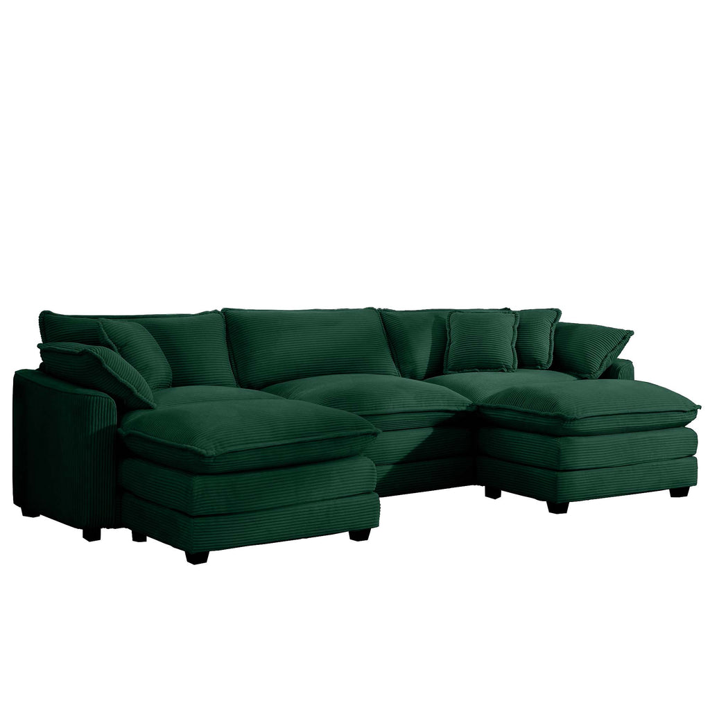 Oversized Modular Cushion Sofa Set