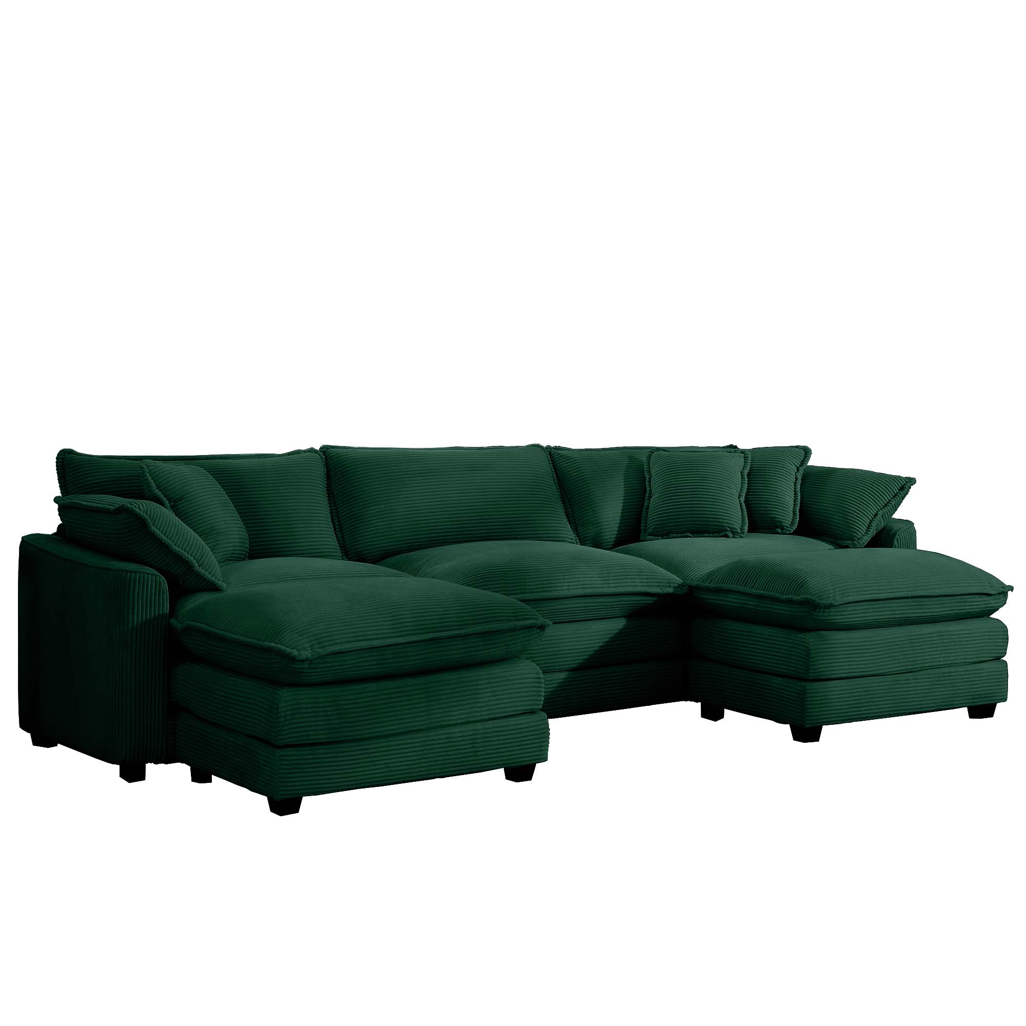 Oversized Modular Cushion Sofa Set