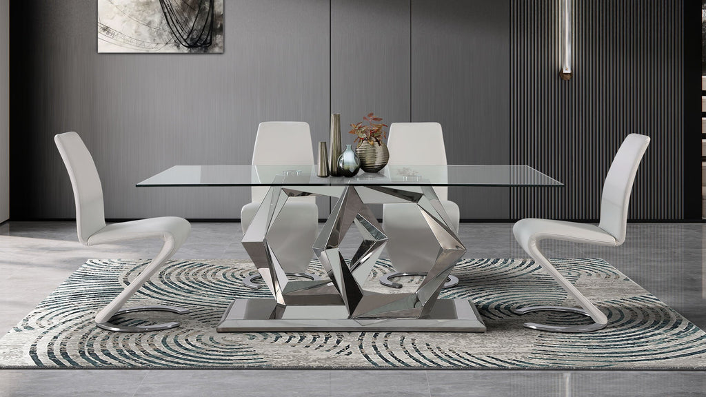 Marcus Horseshoe Dining Chair Set