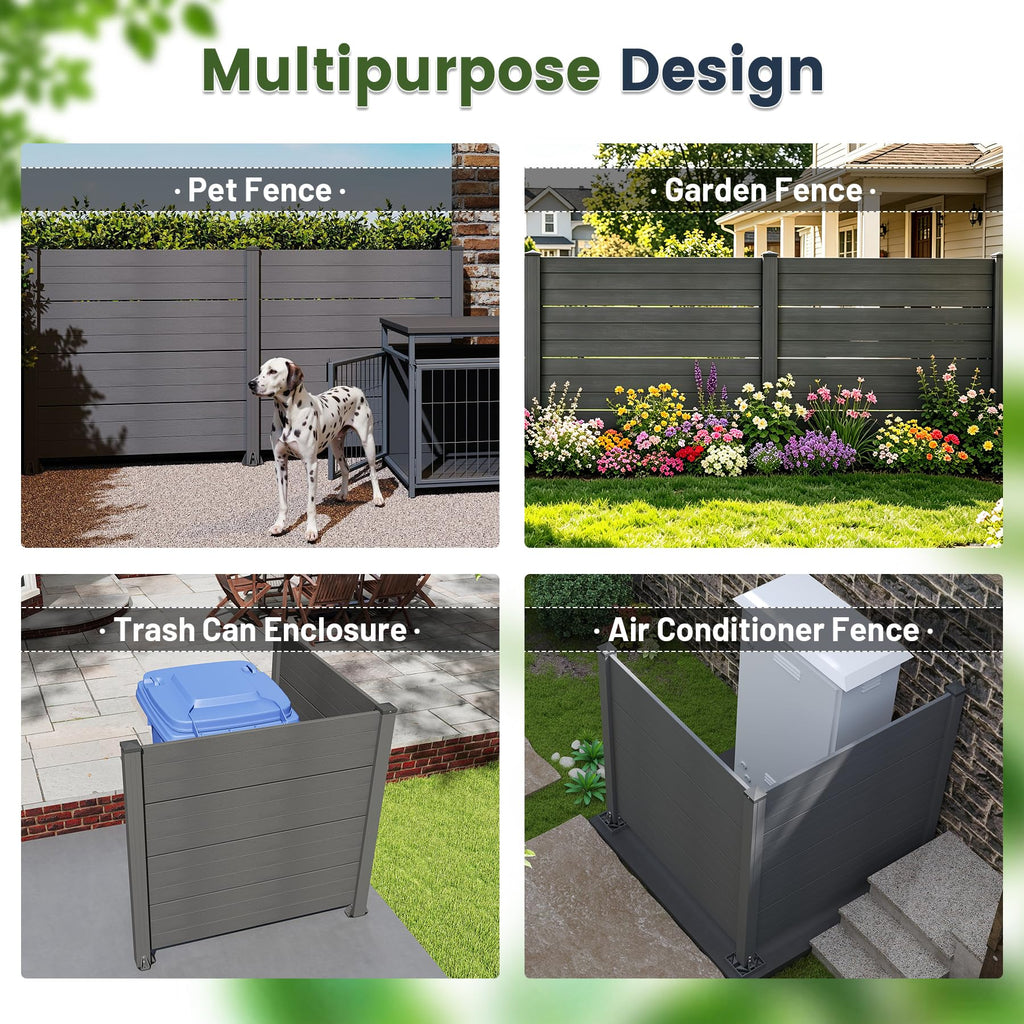 50" W x 49" H Outdoor Privacy Screen