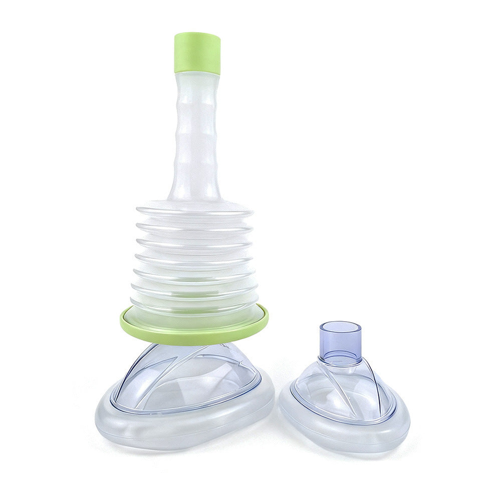 Portable Choking Rescue Device First Aid Kit With Adult And Child Masks Airway Clearance Suction Device For Home Family Safety