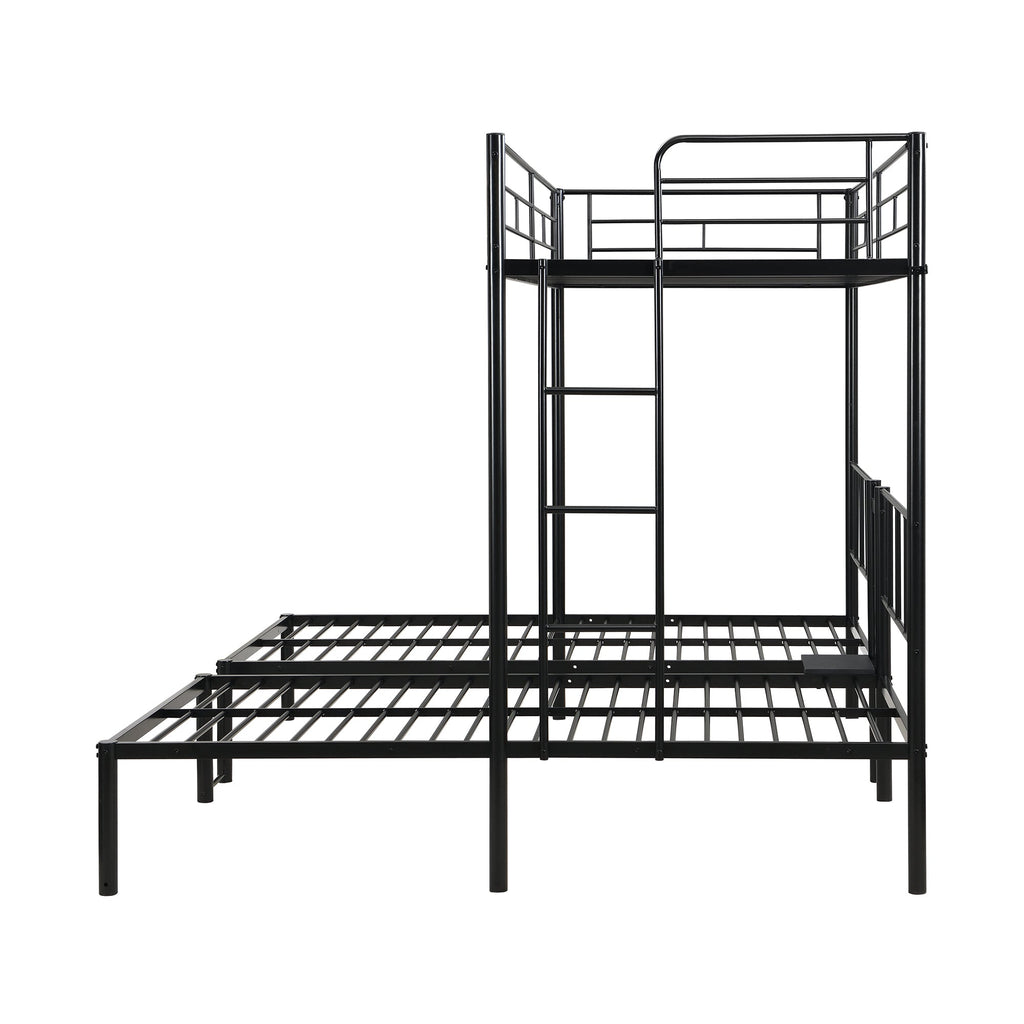 Triple Twin Over Twin Bunk Bed