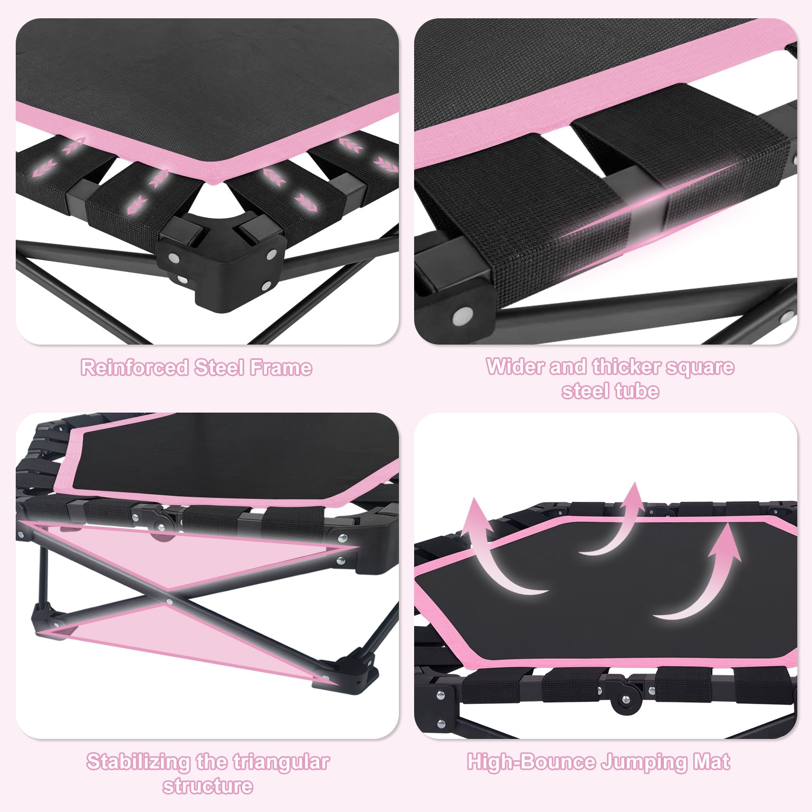 42" Foldable Mini Trampoline
