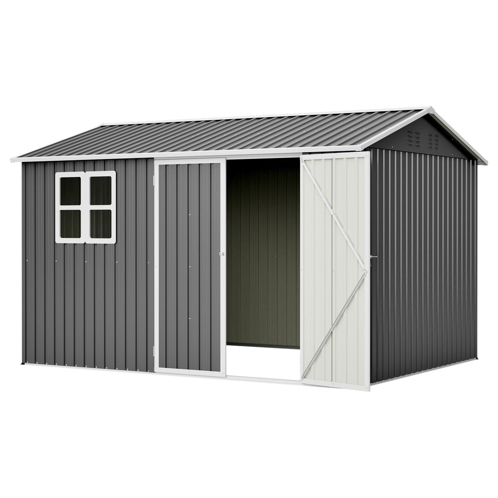 10'x8' Oversized Steel Storage Shed