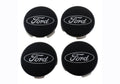 Ford Racing Ford Truck/SUV Black And Chrome Wheel Center Cap Kit M-1096K-BCT