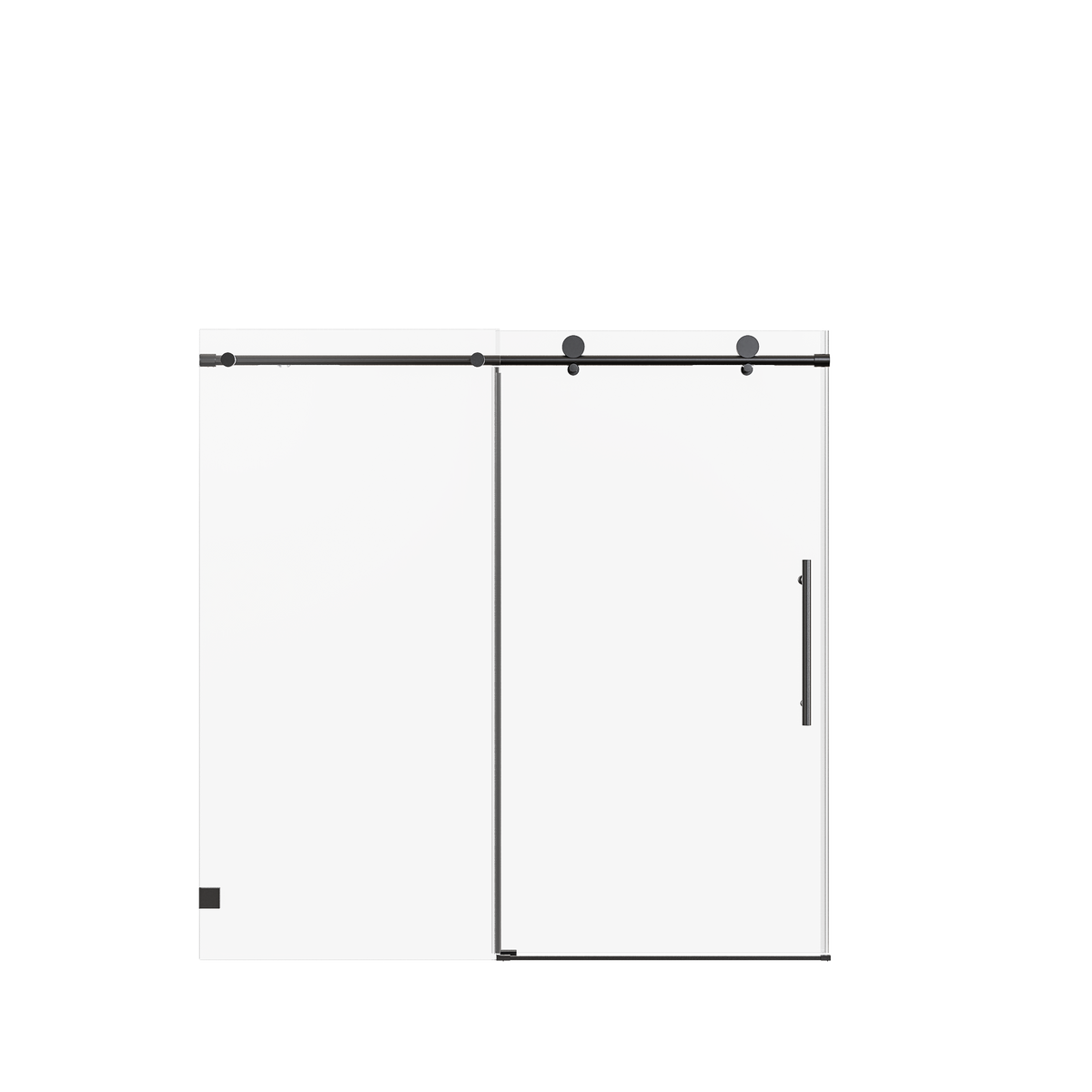 Frameless Single Sliding Soft-Close Shower Doors