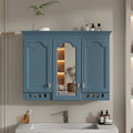 35 Inch Wall-Mount All-in-One Mirror Cabinet